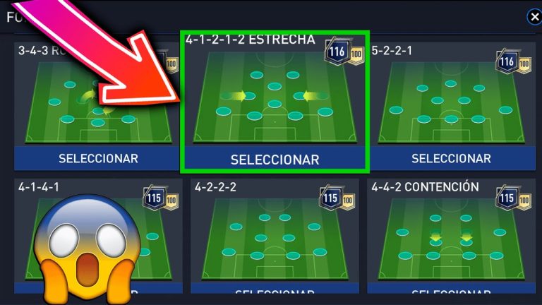 descubre las mejores formaciones tacticas en fifa mobile guia completa