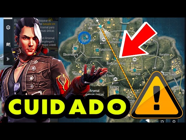 los mejores lugares para aterrizar en free fire