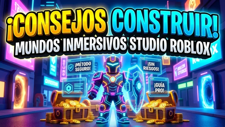 Consejos para construir mundos inmersivos en Roblox Studio: guía