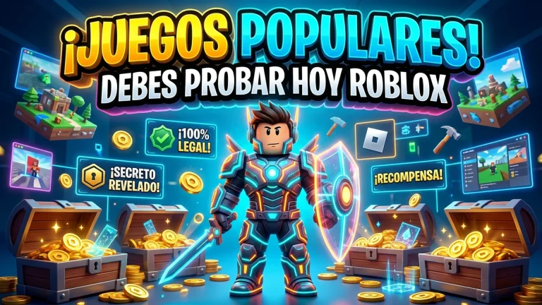 Los juegos mas populares de Roblox que debes probar hoy